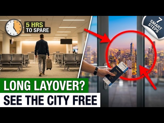 LONG LAYOVER: 7 SMART Steps to Leave the Airport & See the City