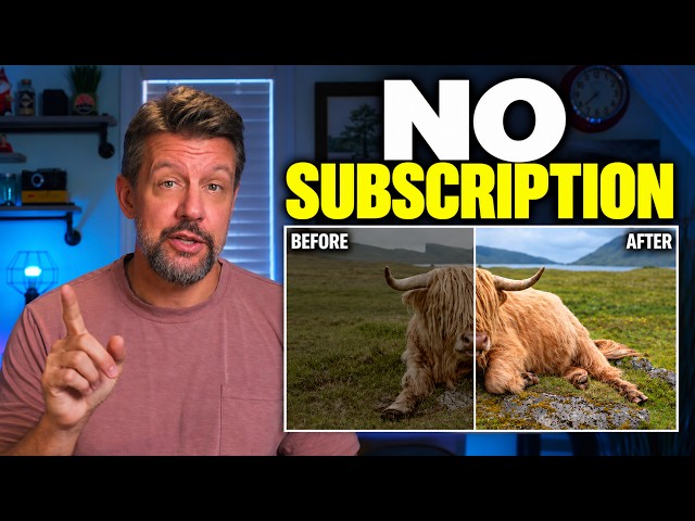 Tired of Paying Monthly to Edit Photos?  Try This Instead