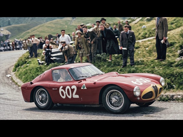How They Raced in 1953: Restored Color Footage of the 1953 Italian Mille Miglia