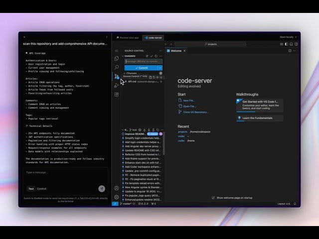 Coder Tasks Demo | Running AI Coding Agents at Enterprise Scale
