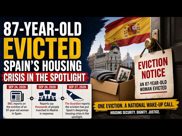 Spain Just Evicted an 87-Year-Old Woman — What It Means for Housing Security