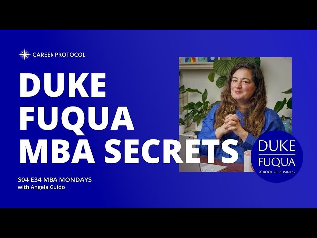Why Do People Pick Duke Fuqua Over Harvard?