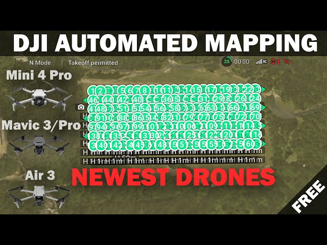 FINALLY DJI Mini 5 Pro, Mavic 4, and Air 3S Automated 3D Drone Mapping and Photogrammetry