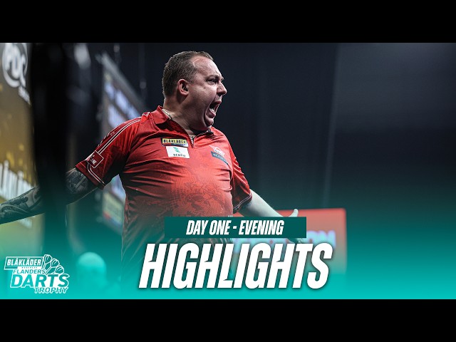 WGP RACE HEATS UP! 🔥 | 2026 Flanders Darts Trophy | Day One Evening Highlights