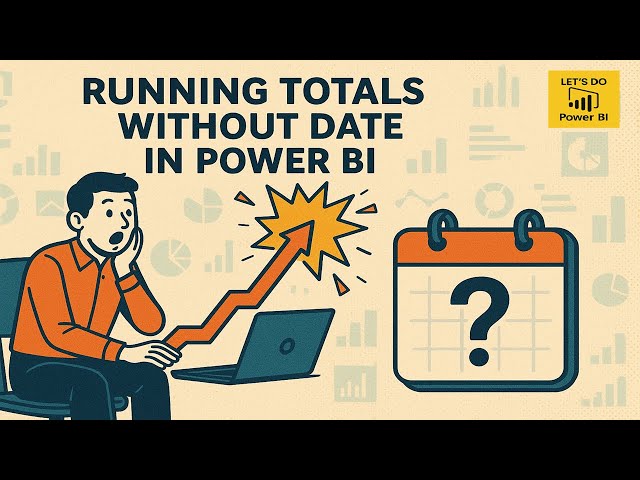 Master Running Totals in Power BI without Date | Power BI Scenario Based Interview Question