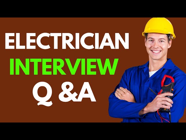 Top 20 Electrician Interview Questions and Answers for 2026