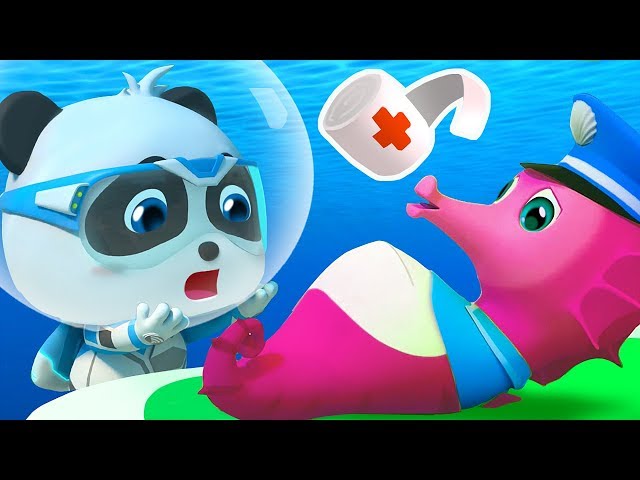 ช่วยเหลือคุณม้าน้ำ | รวมตอนสุดยอดของหน่วยกู้ภัย | เบบี้บัส | Kids Cartoon | BabyBus