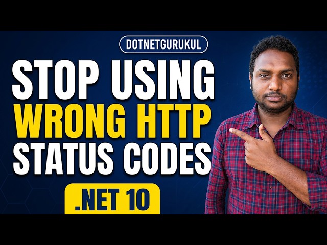 Stop Using the Wrong HTTP Status Codes in .NET 10
