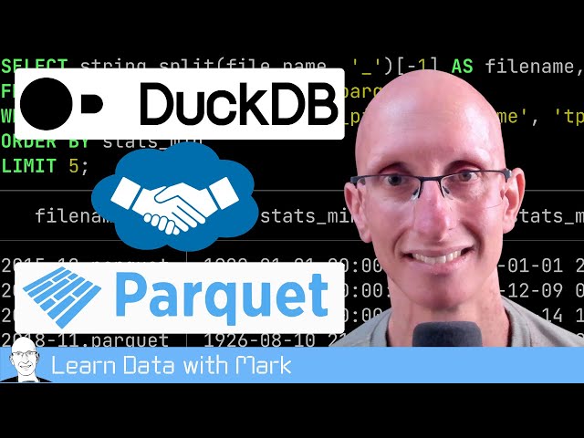 Using DuckDB to analyze the data quality of Apache Parquet files