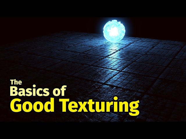 The Basics of Good Texturing in Blender