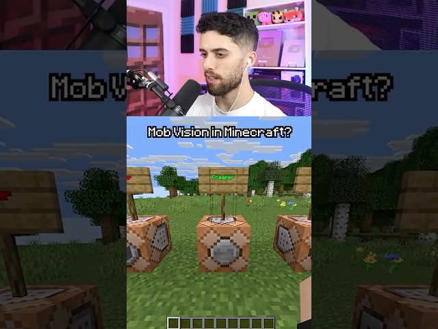 minecraft mob vision