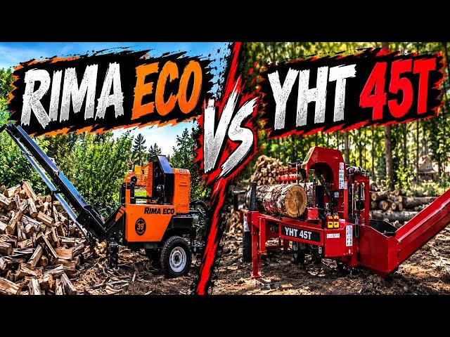 Cheap Chinese Firewood Log Processors Go Head to Head!