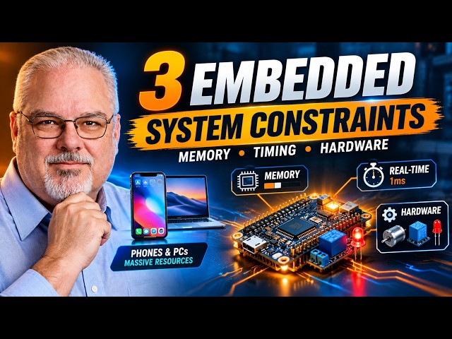 Embedded Systems: 3 Unique Constraints Every Engineer Must Design Around