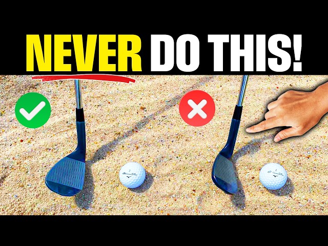 5 Things Golfers Get WRONG When Hitting Bunker Shots