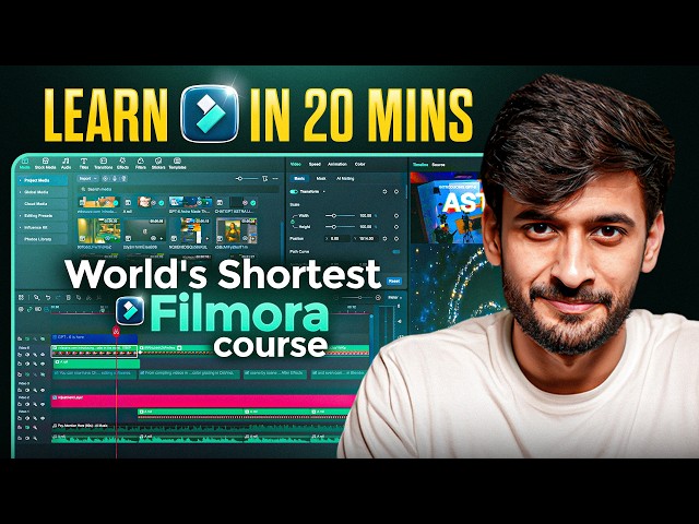 Filmora Video Editing Tutorial — Beginner to Intermediate