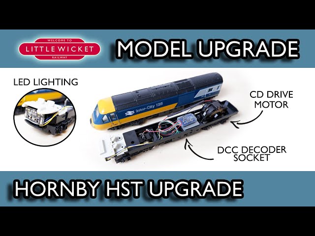 Upgrading the Hornby Intercity 125 HST | CD Motor, LED Lights and DCC