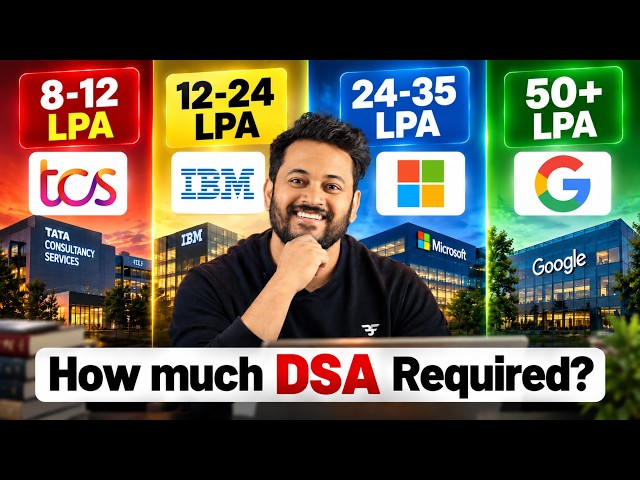 How Much DSA Is Enough to Get a Job in 2026 ?