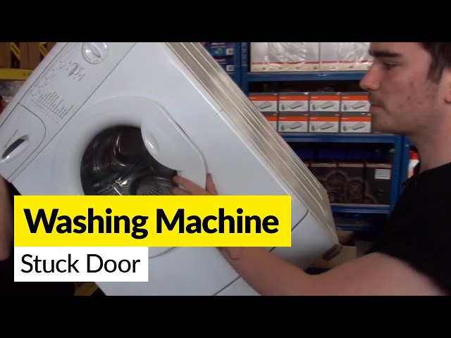 How to Open a Washing Machine Door that's Stuck Closed