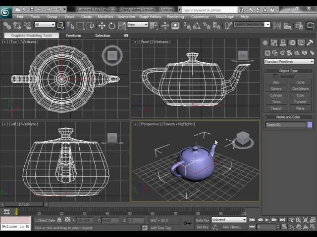 3Ds Max Basic Training - Lesson 2: How to navigate viewports