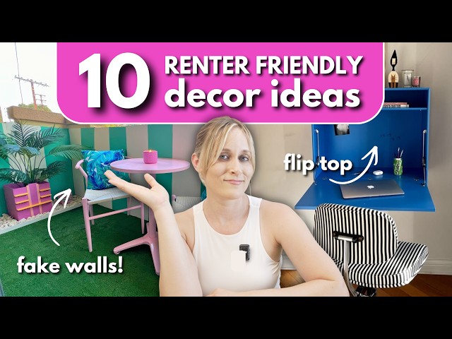 10 Decorating Ideas to Maximize Small Space in a Rental Apartment