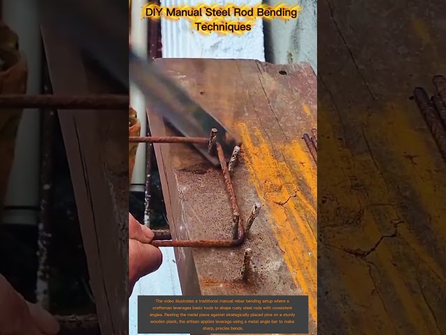 DIY Rebar Bending Hacks: Bend Steel Like a Pro Without Expensive Tools