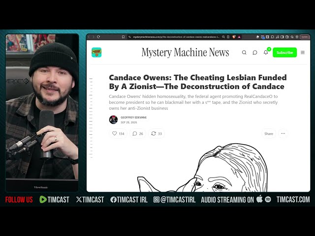 CANDACE OWENS ACCUSED