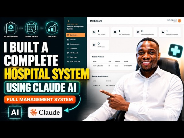 I Built a Complete Hospital Management System Using Claude AI