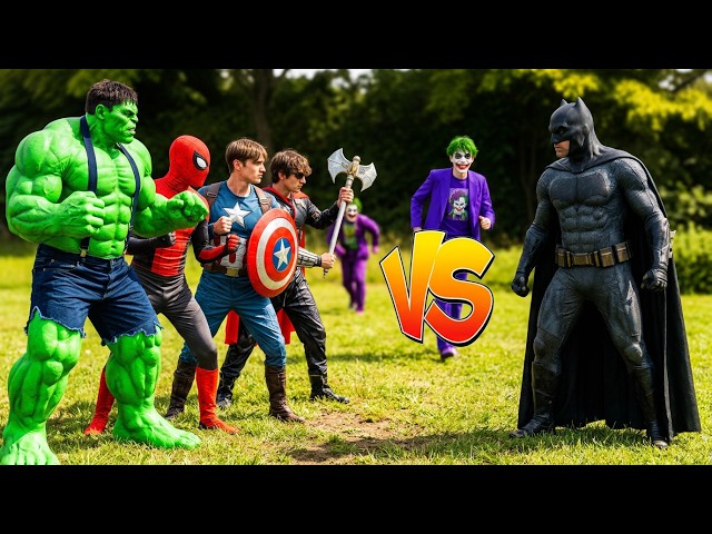 Avengers Save Gotham City!