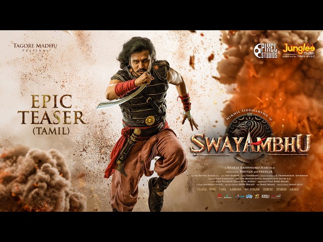 Swayambhu - Epic Teaser (Tamil) | Nikhil Siddhartha | Samyukta | Nabha | Bharat | Ravi Basrur