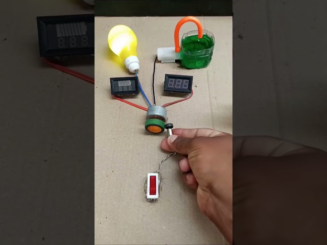 Mini drone motor generates free electricity.droneMotor High speed power test#trending #viral#reels