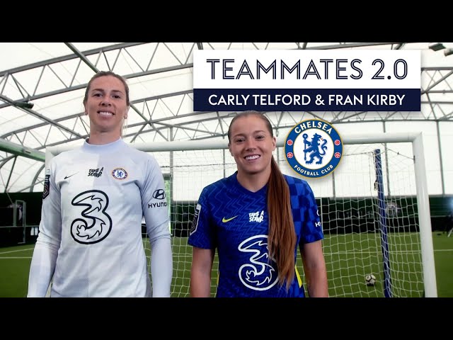 Who is the biggest joker in the Chelsea squad? 🤣 | Teammates 2.0 | Carly Telford & Fran Kirby