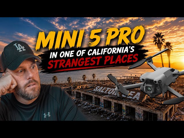 I Took the DJI Mini 5 Pro to One of California's Strangest Places