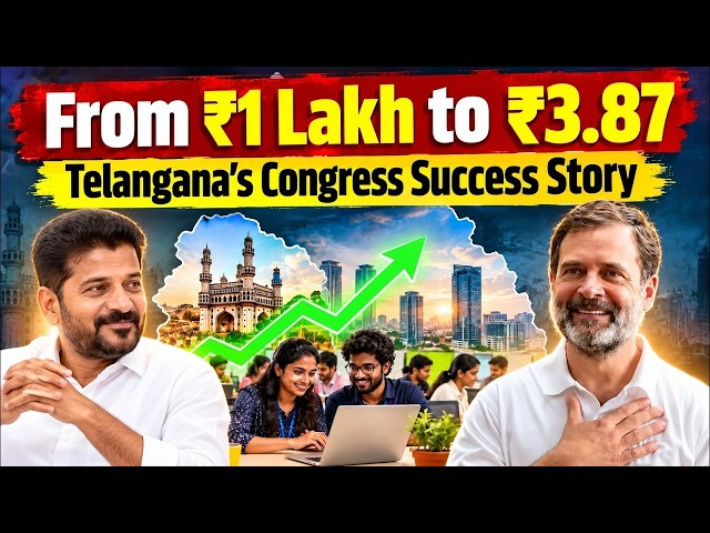 Telangana Leads India  | Highest Per Capita Income Under Congress