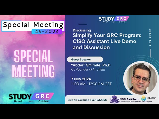 CISO Assistant Introduction: Open-Source GRC Tool