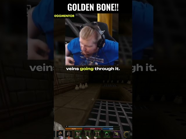 Unique Mace - GoldBone Changes Appearance With GOLD! (Bonehold)