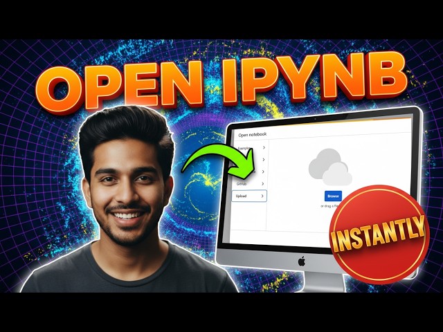 How To Open An IPYNB File In Google Colab | Step-By-Step Tutorial