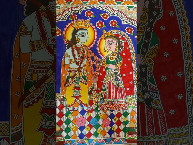#madhubani #madhubanipainting #madhubanipaintingforbeginners