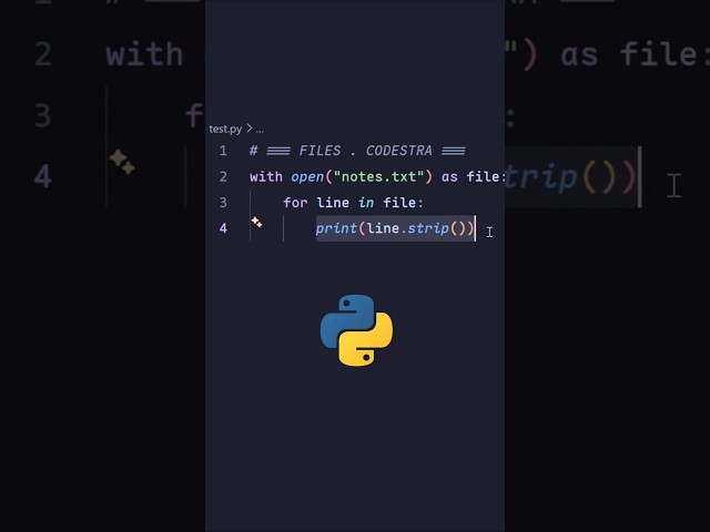 Read Files Like a Python Pro