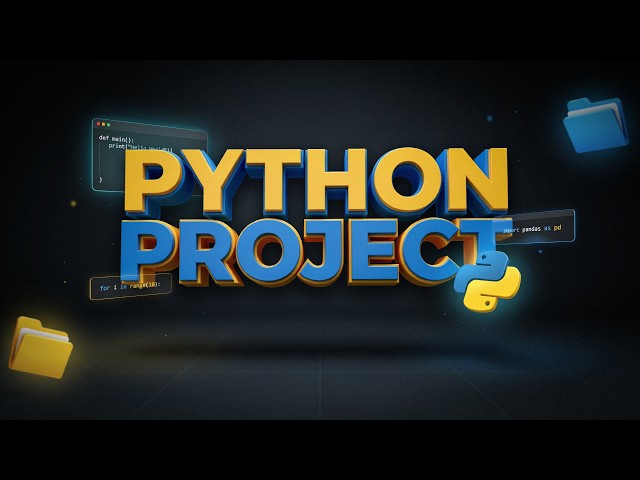 Python Project from Scratch - Part 1#python