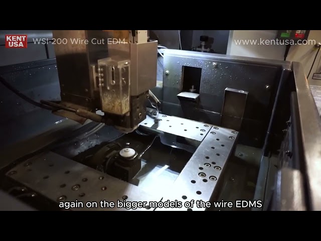 How to Drain Water from the Tank on a KENT USA WSi-200 Wire-Cut Submerge Type  EDM