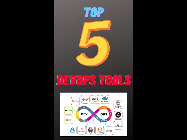 Learn the most Important DevOps tools | Top 5 Devops tools 2023 #devops #cloudengineer #devopstools