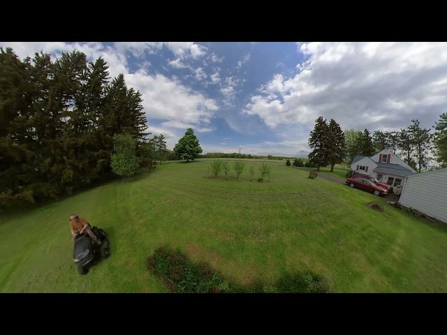 Time lapse, Grass cutting day