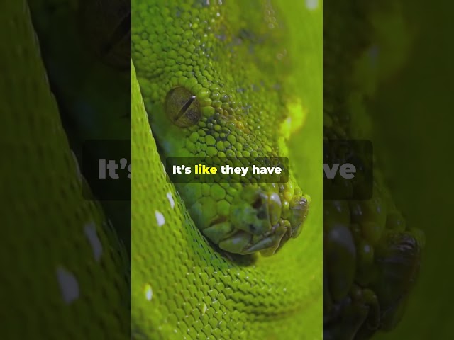 Types of Snakes: Green Tree Python 🐍 #memes #facts #shorts #shortsvideo