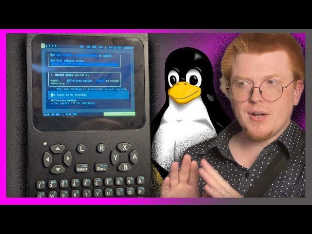 A handheld Linux computer - wave share pocket term 35