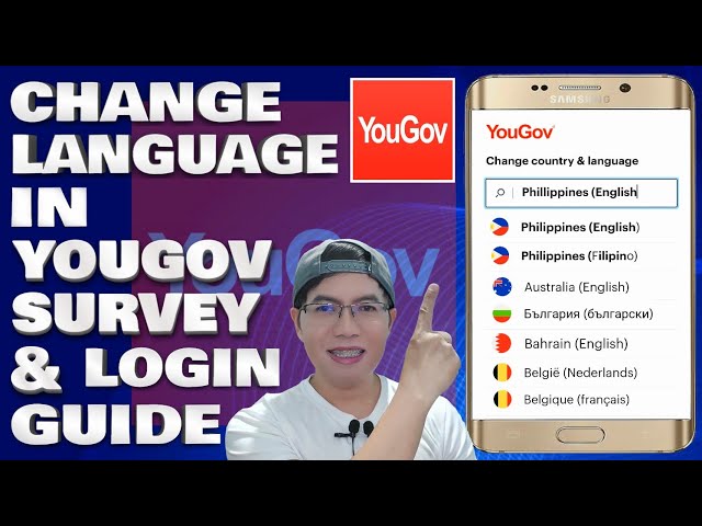 How To Change Language in YouGov Survey and Login Guide (Step-by-Step YouGov Tutorial)