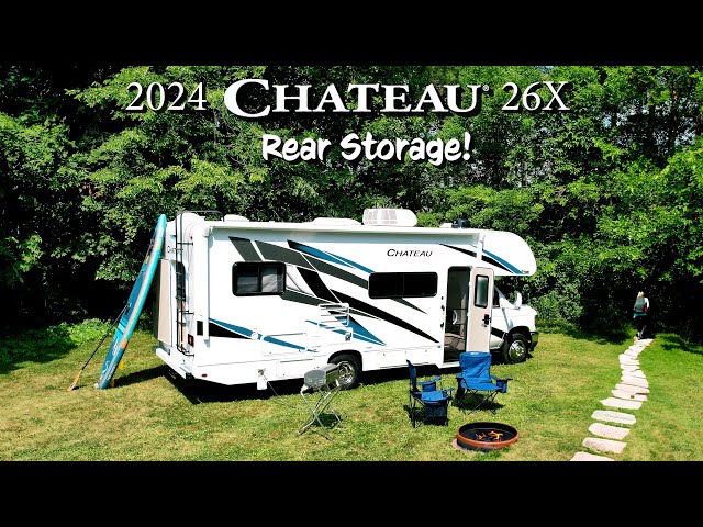 2024 Chateau 26X: Class C With Rear Storage