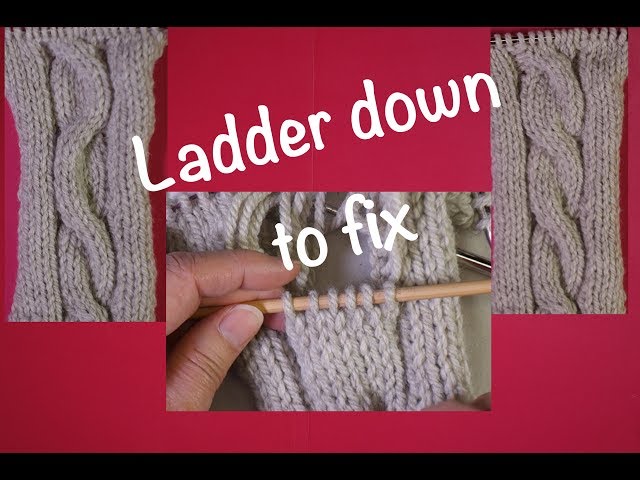 Fixing Miscrossed Cables by Laddering Down // Technique Tuesday