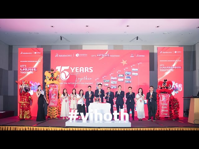 Điểm lại những khoảnh khắc tại sự kiện SOLIDWORKS Innovation Day 2026 của ViHoth