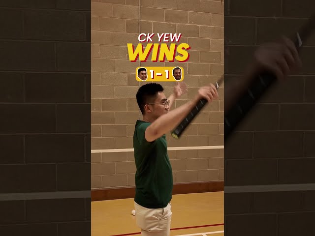 Playing Tic Tac Toe With A GIANT Badminton Racket 🔥🤯