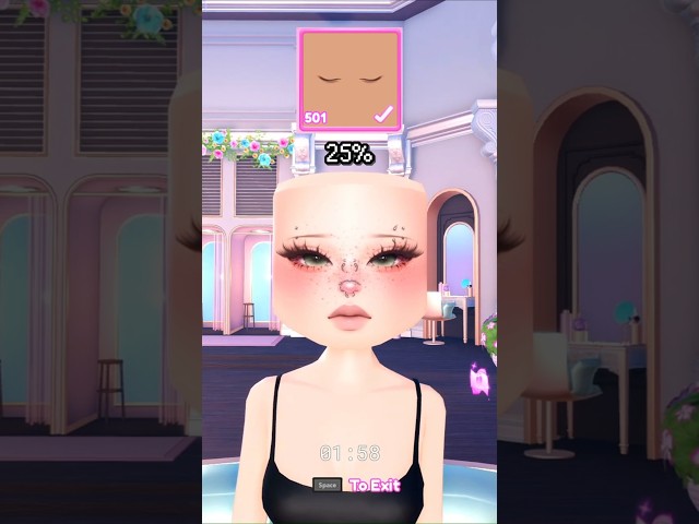 𖹭 non-dlc face tutorial! #dti #dresstoimpress #roblox
